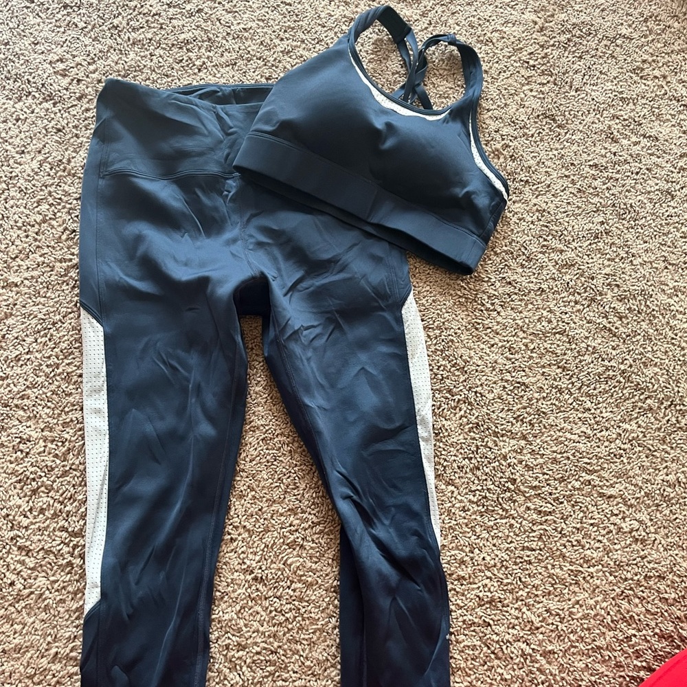 Zyia leggings and sports bra set